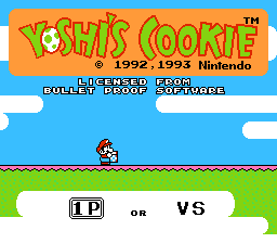 Yoshi's Cookie (Europe) (Virtual Console)